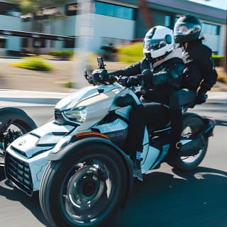 Couples Private Guided Red Rock Tour On A CanAm Trike