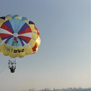 Parasailing Adventure on Jumeirah Beach with Sea Bird water Sports Dubai