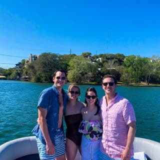 Private Lake Austin Boat Cruise - Full Sun Shading Available