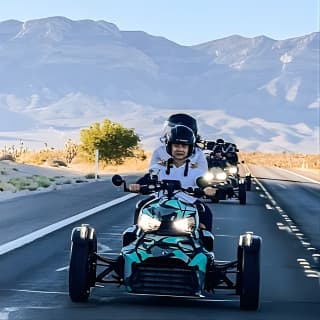 Couples Private Guided Red Rock Tour On A CanAm Trike