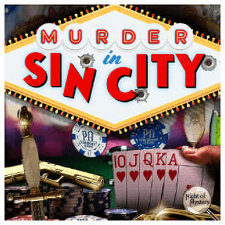 Murder Mystery Party: Murder In Vegas- Everyone Is A Suspect!