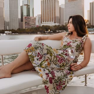 Luxury Shared Miami River E-Boat Cruise & Wine and Charcuterie