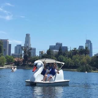 Swan Boat Rental in Echo Park