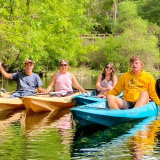 Silver Springs Glass Bottom Kayak Tour!