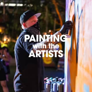 Painting with the Artists–Open to the Public