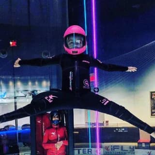San Antonio Indoor Skydiving Admission with 2 Flights & Personalized Certificate