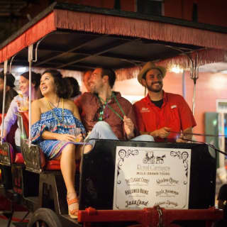 French Quarter Ghost Tour by Mule Drawn Carriage