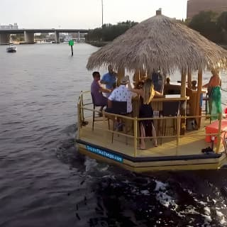 Tiki Boat - Downtown Tampa - The Only Authentic Floating Tiki Bar