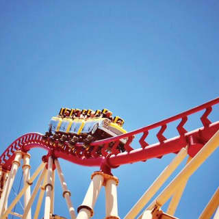 The Big Apple Coaster at New York New York Hotel and Casino