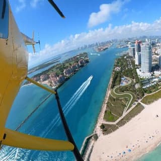 Sightseeing Helicopter Ride over Miami Beach