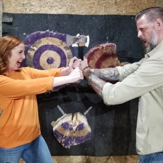 Axe Throwing Las Vegas Fremont Street