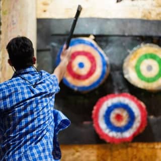 Axe Throwing Las Vegas Fremont Street