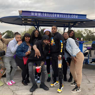 Trill On Wheels (2-Hour Hip-Hop Party Bike Tour in Houston)