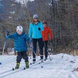 Cross Country Ski Lesson in Kananaskis, Canada