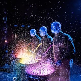 Blue Man Group at the Astor Place Theater in New York