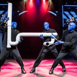 Blue Man Group at the Astor Place Theater in New York