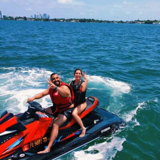 The Ultimate Water Experience in Miami with Drinks and Jet Skis