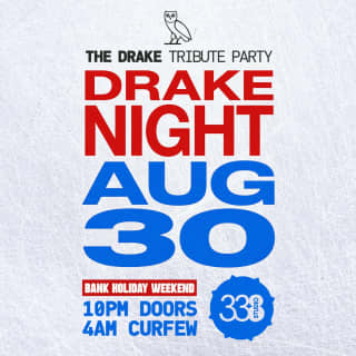 DRAKE NIGHT - ICEMAN @ STUDIO 338 - BANK HOLIDAY WEEKEND