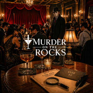 Murder on the Rocks: A Murder Mystery Cocktail Experience