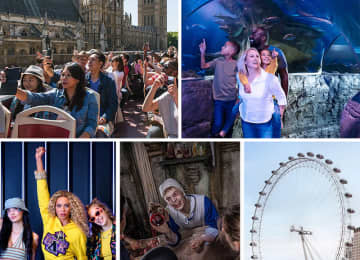 Madame Tussauds, London Eye, Dungeon, SEA LIFE Aquarium & Big Bus 2