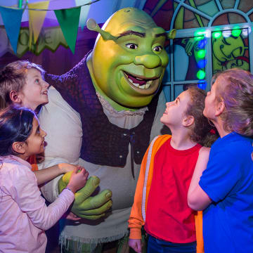 London Eye, Madame Tussauds, SEA LIFE Aquarium, Shrek's Adventure & Dungeon 5