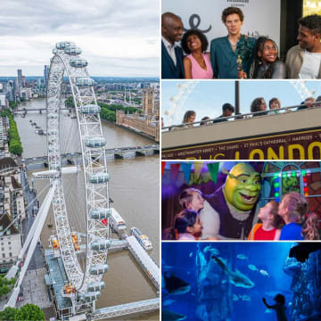 London Eye & Madame Tussauds & SEA LIFE & Shrek's Adventure! & Big Bus 1