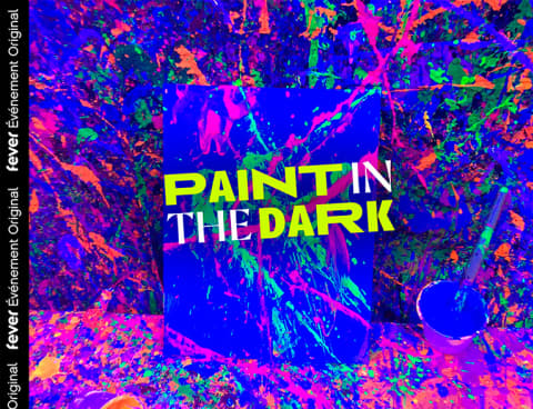 Paint in the Dark : atelier peinture & cocktails dans le noir