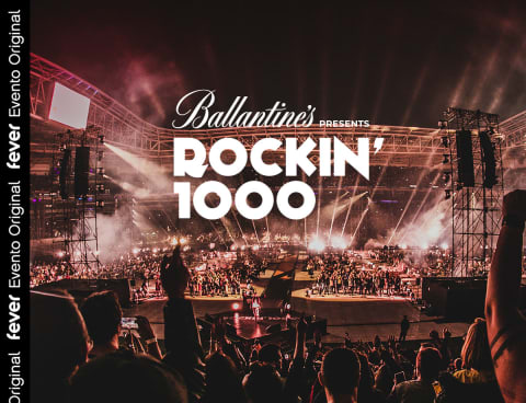 Rockin'1000: Una banda de mil músicos en directo