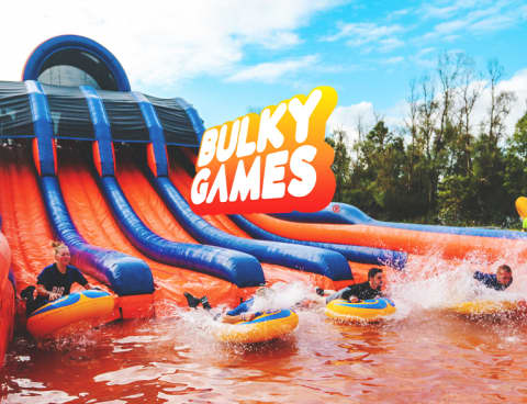Bulky Games : le plus grand parcours gonflable d’Europe
