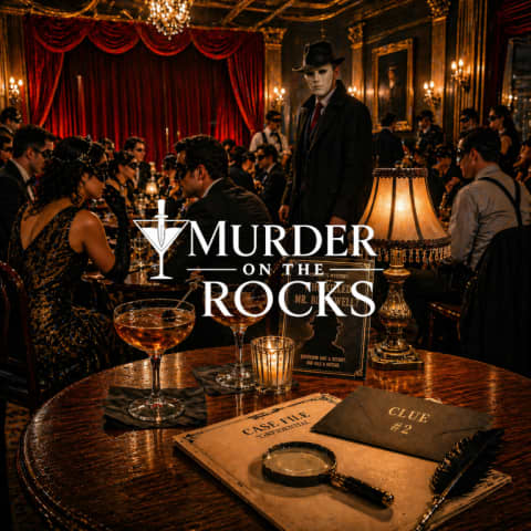 Murder on the Rocks: A Murder Mystery Cocktail Experience