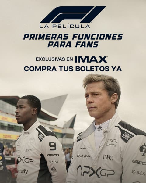 F1 Movie Poster