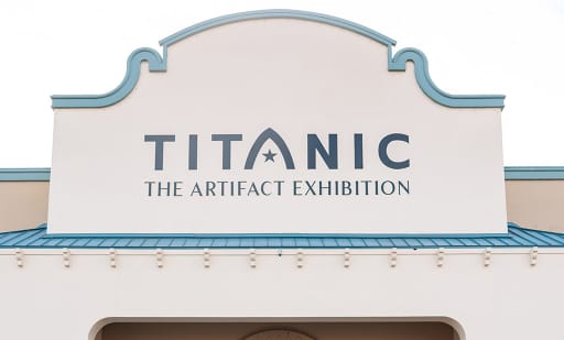 Titanic: The Artifact Exhibition Orlando 1