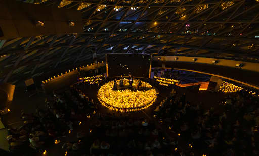 Doppelkegel-Eventlocation in der BMW-Welt 3