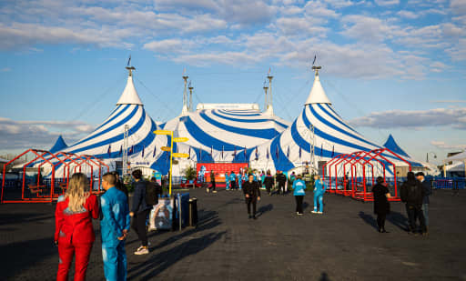 Under the Big Top at Gulfstream Park 1