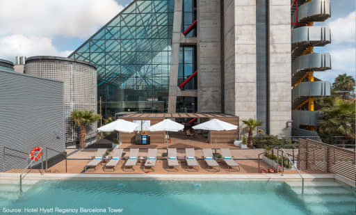 Hotel Hyatt Regency Barcelona Tower 1