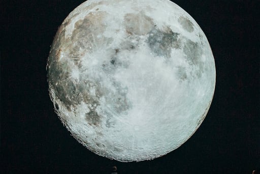 Stand beside the Eagle lunar lander