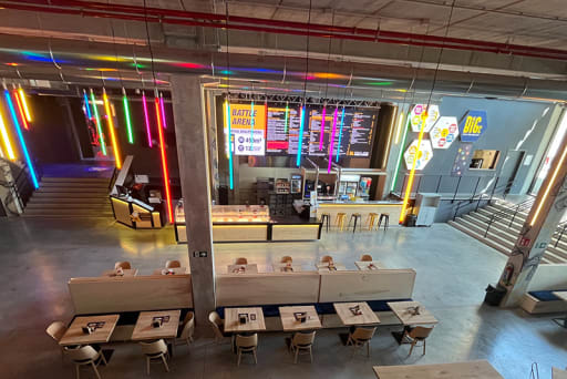 Drinks and food served in your room