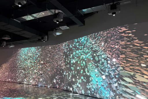 La sala immersiva di 300 m²