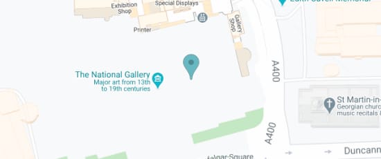 Trafalgar Square, WC2N 5DN