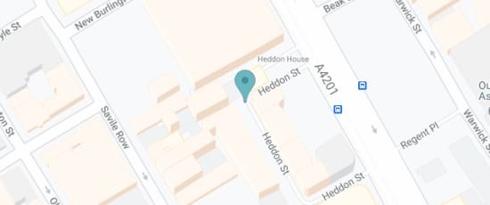 31-33 Heddon Street
Mayfair, W1B 4BN