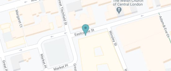 46 Eastcastle St, Fitzrovia, W1W 8DX