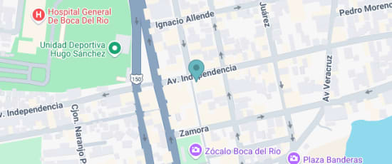 Av. Independencia 15, Zona Centro, Río Jamapa, 94290 Boca del Río, Ver., 94290