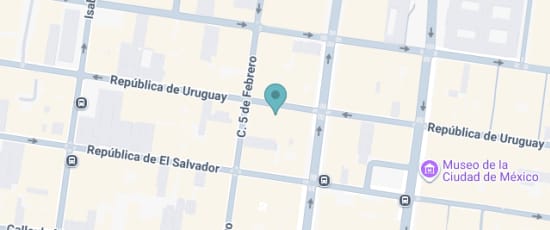 República de Uruguay 89, Centro, Ciudad de México, 06000