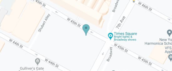 200 W 45th St, New York, 10036