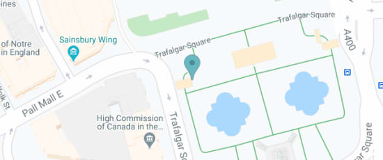 Trafalgar Square, London, WC2N 5NJ