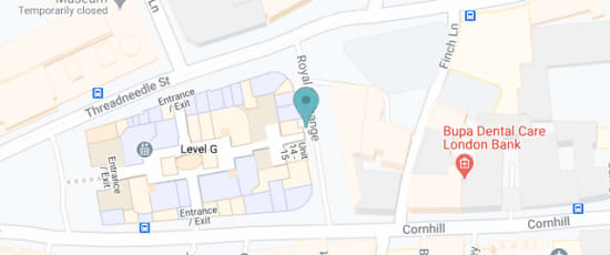 The Royal Exchange, EC3V 3LR