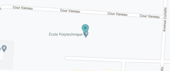 Ecole Polytechnique, Route de Saclay, 91128