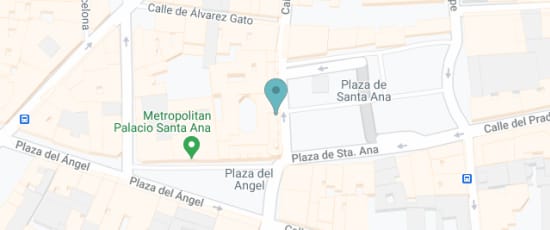 Plaza Sta. Ana, 14,  Madrid, 28012