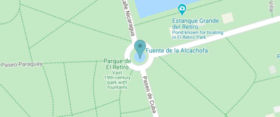 Parque del Retiro,  Madrid, 28009