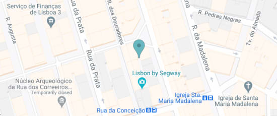 Rua dos Douradores, 16, 1100-415